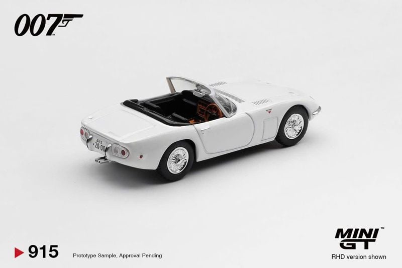  Mô hình xe Toyota 2000GT Roadster English Blister Packaging tỉ lệ 1:64 Minigt MGT00915 