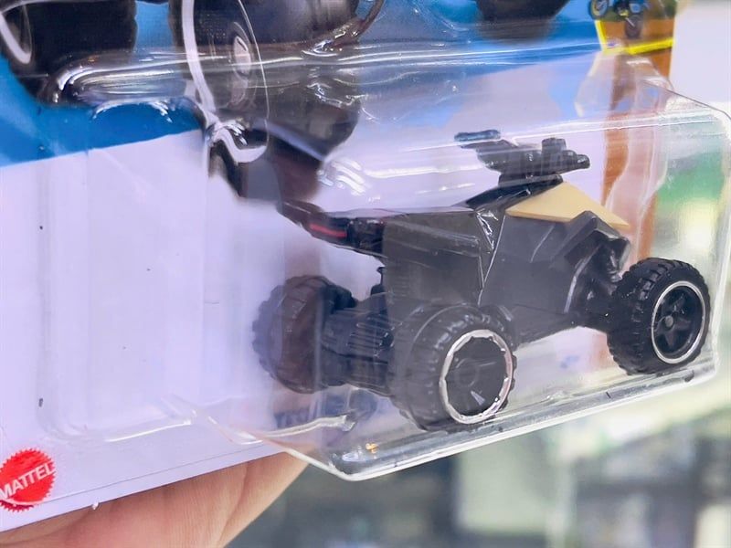  Mô hình xe Tesla Cyperquad gold Hotwheels kim loại có bản quyền chính hãng tỉ lệ 1:64 C4982-TE 