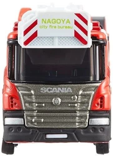  Mô hình xe ô tô cứu hỏa cầu thang SCANIA Nagoya City Fire Truck No.145 tỉ lệ 1:90 Tomica 160908 