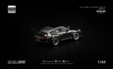  Mô hình xe Porsche RWB 997 - DARK CHROME tỉ lệ 1:64 Pop Race PRDC011 