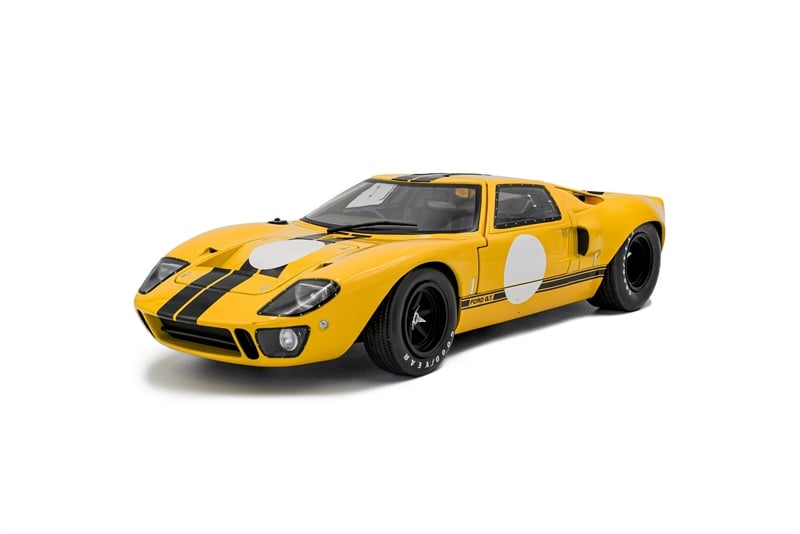  Mô hình xe Ford GT40 MK1 1968 Yellow tỉ lệ 1:18 Solido S1803011 