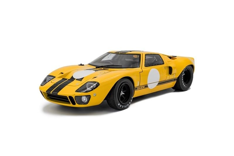  Mô hình xe Ford GT40 MK1 1968 Yellow tỉ lệ 1:18 Solido S1803011 