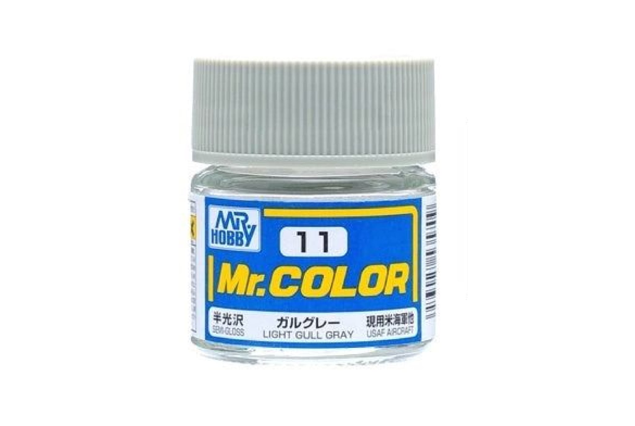  Lacquer C11 light gull gray sơn mô hình màu xám mòng biển nhạt 10ml Mr.Hobby C11 