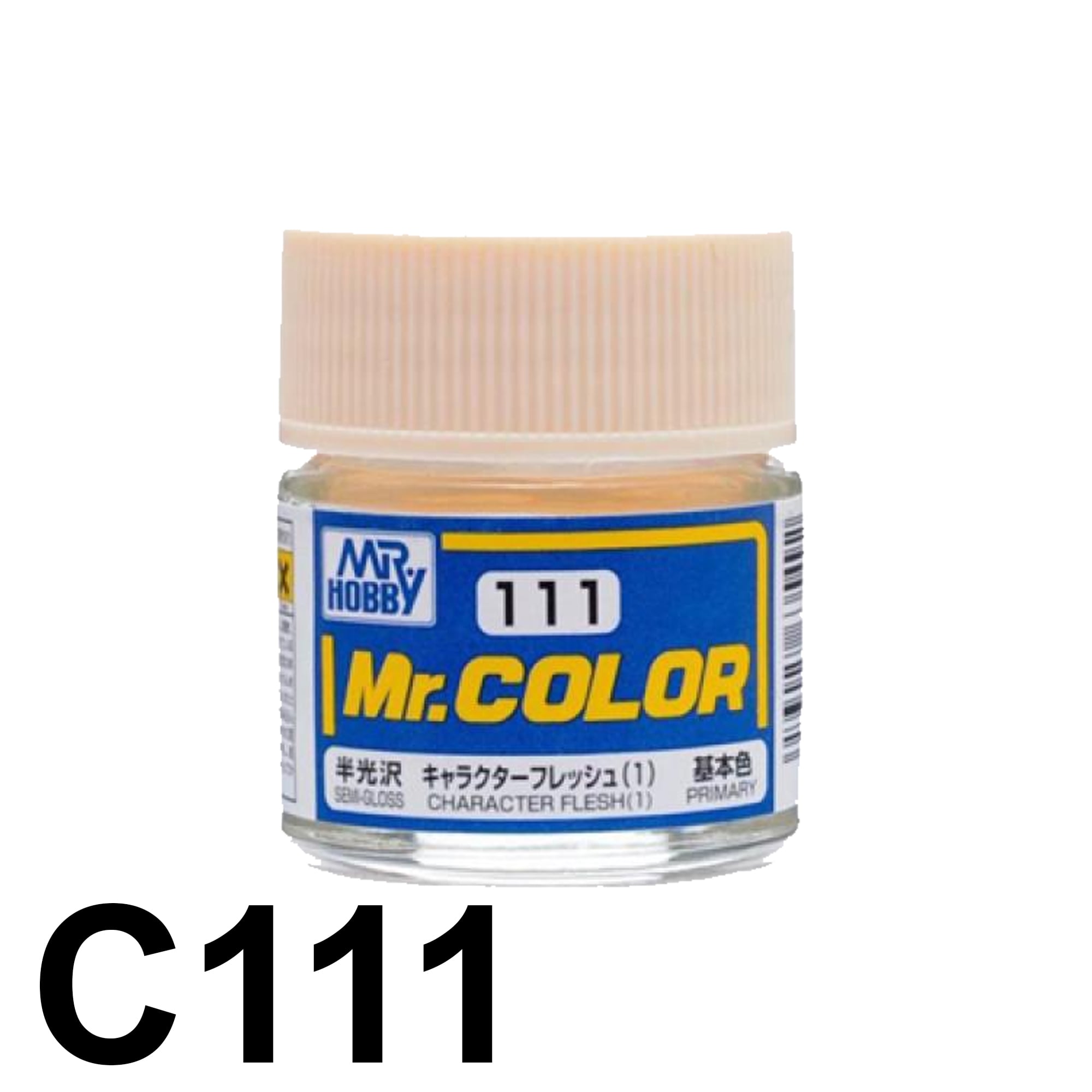  Lacquer c111 character fless 1 - figure sơn mô hình màu da người sáng 10ml Mr.Hobby C111 