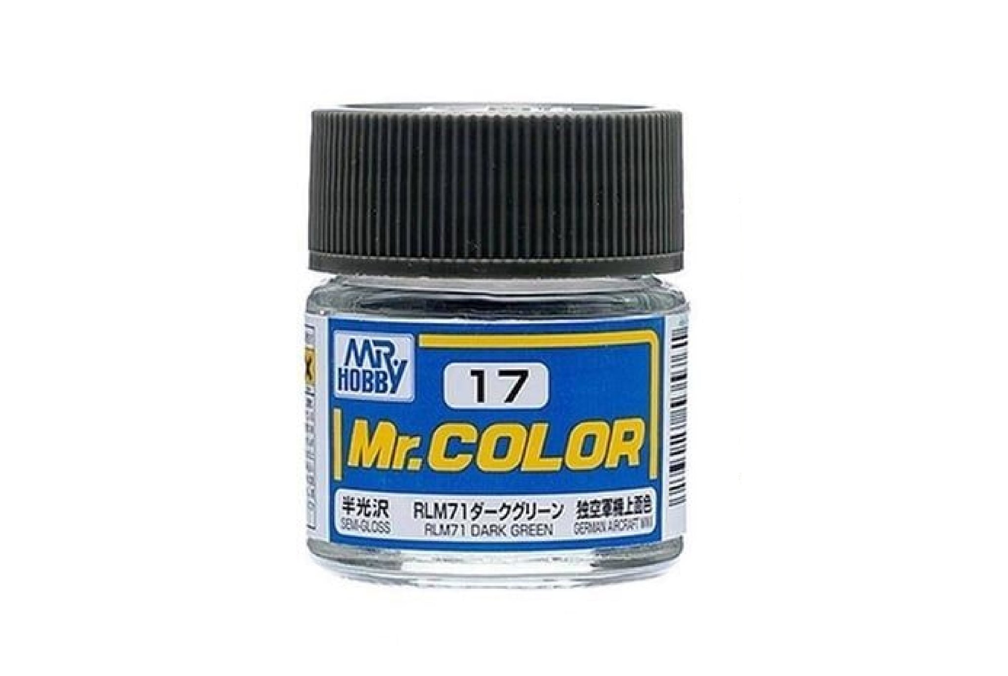 Lacquer C17 RLM 71 Dark Green sơn mô hình màu xanh lá đậm 10ml Mr.Hobby C17 