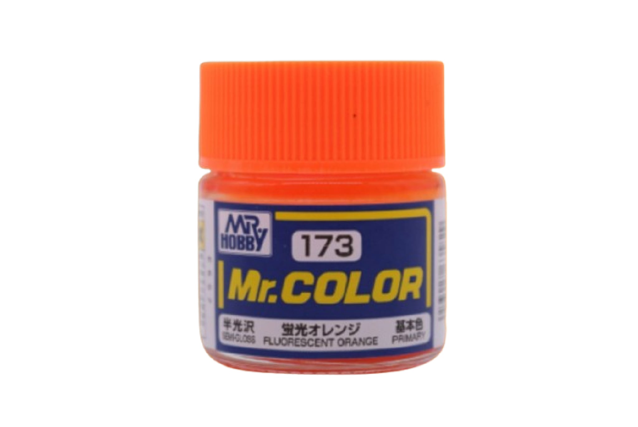  Lacquer c173 flourescent orange sơn mô hình màu cam neon 10ml Mr.Hobby C173 
