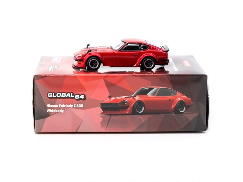  Mô hình xe Nissan Fairlady Z S30 Widebody Red Special Edition tỉ lệ 1:64 Tarmac Works T64G-062-RE 