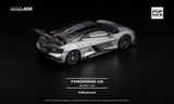  Mô hình xe ô tô Yangwang U9 silver Hypercar tỉ lệ 1:64 Poprace PR640442 