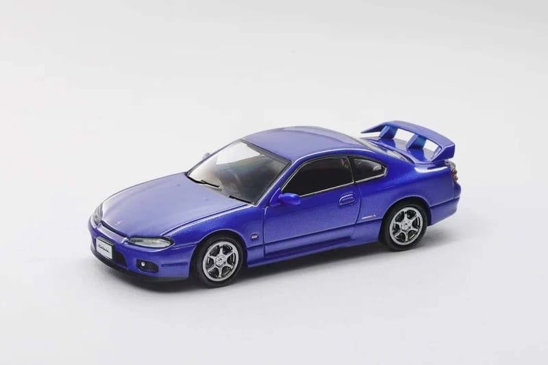  Mô hình xe Nissan S15 Blue tỉ lệ 1:64 Shadow LL-051-241 