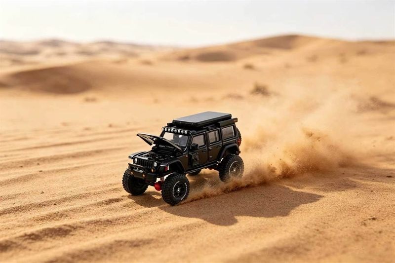  Mô hình xe Jeep Rubicon Off-Road Edition LHD tỉ lệ 1:64 GCD Model OT64867 
