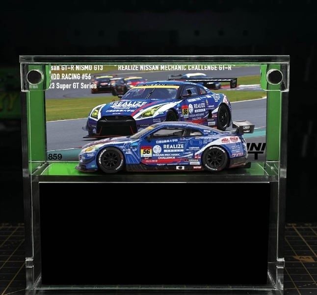  Hộp trưng bày mica các dòng xe MiniGT có khung ảnh tỉ lệ 1:64 Colabox PKC 