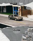  Mô hình xe Porsche 928 S4 (Grey Metallic) card tỉ lệ 1:64 Tarmac Works T64G-085-GY 