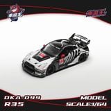  Mô hình xe Nissan GTR R35 Skeleton tỉ lệ 1:64 Demon King Auto DKA-099 