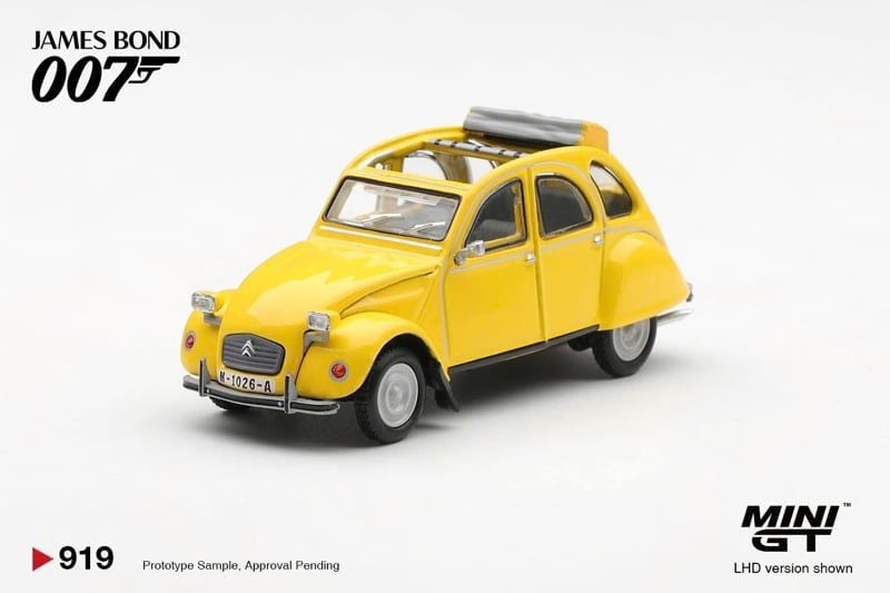  Mô hình xe Citroën 2CV “For Your Eyes Only” tỉ lệ 1:64 MiniGT MGT00919-007 