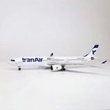  Mô hình máy bay Iran Air A330 có bánh xe kích thước 47cm no led MB47113 