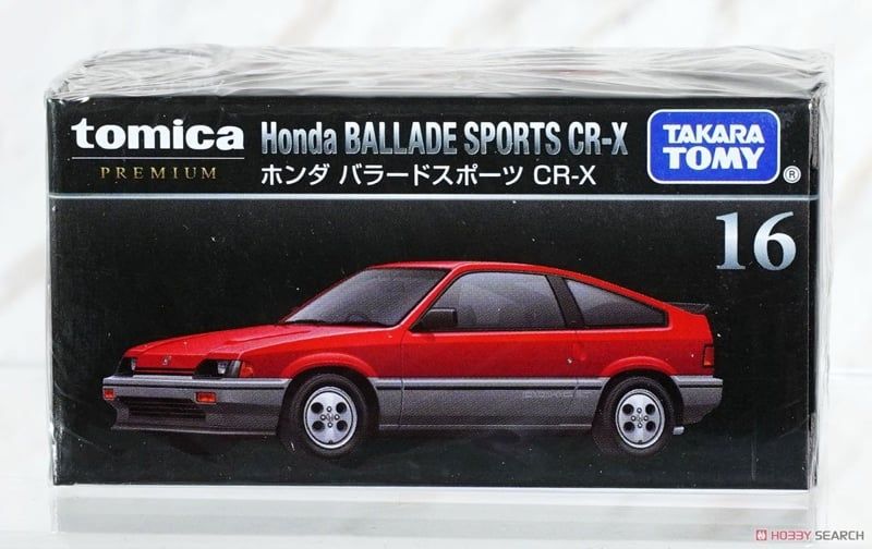  Mô hình xe HOnda CR-X No.16 tỉ lệ 1:64 Tomica Premium 936435 