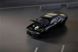  Mô hình xe Dodge Challenger SRT Hellcat Pitch Black tỉ lệ 1:64 Stance Hunter OT64948 