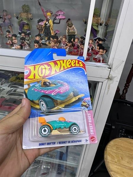  Mô hình xe Donut Drifter / Baignet de dérapage kim loại có bản quyền chính hãng tỉ lệ 1:64 C4982-FA 