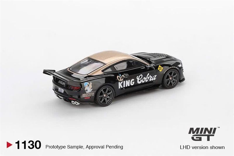  Mô hình xe Shelby GT500 Dragon Snake Concept Black/Gold tỉ lệ 1:64 MiniGT MGT01130 