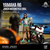  Set mô hình mô tô và figure nhân vật Yamaha R6 Joker tỉ lệ 1:64 More Art MO222188 