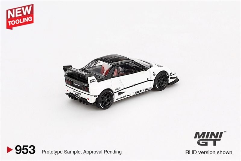  [Hàng Loose] Mô hình xe Mazda AZ-1 Liberty Walk LB40 White 2024 Tokyo Auto Salon tỉ lệ 1:64 MiniGT MGT00953-CH 