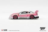  Mô hình xe Nissan SILVIA (S15) LB-Super Silhouette AMOCULTURE tỉ lệ 1:64 MiniGT MGT01239-NO CHASE 