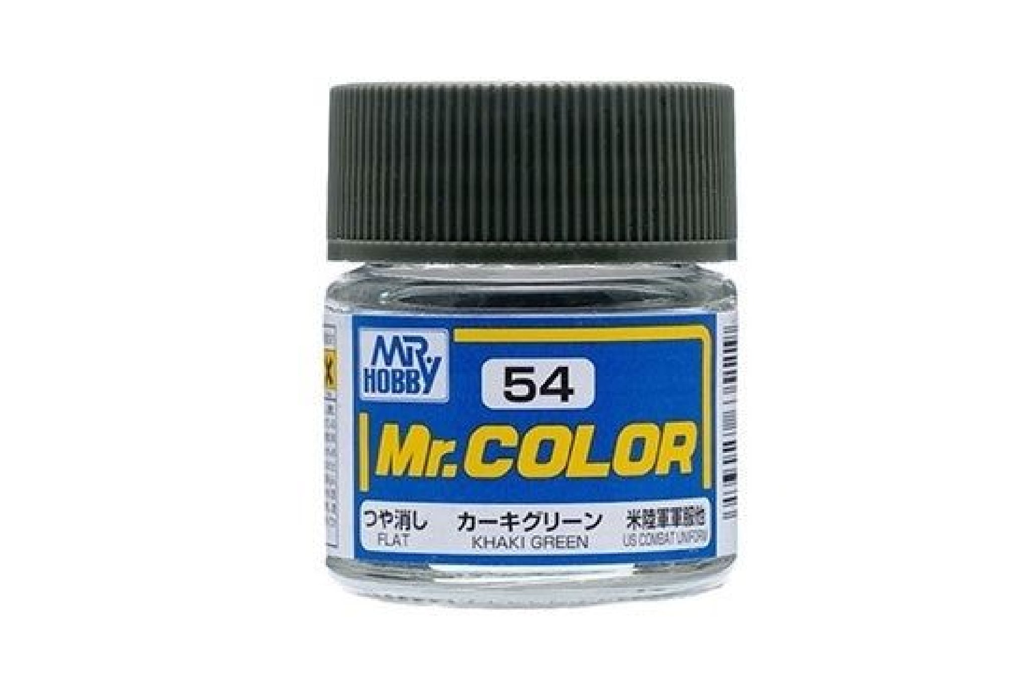  Lacquer C54 Khaki Green (Flat) sơn mô hình màu xanh lá kaki 10ml Mr.Hobby C54 