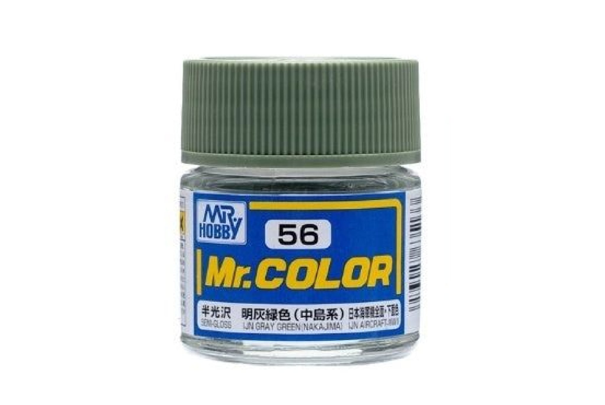  Lacquer C56 Gray Green (Semi-Gloss) sơn mô hình 10ml Mr.Hobby C56 