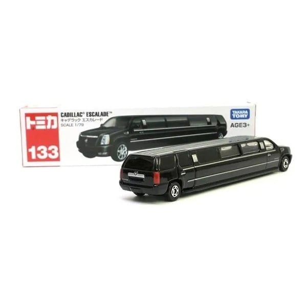  Mô hình xe Cadillac Escalade (Asia 120) No.133 black Tomica Long 997337 