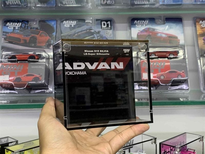  Hộp trưng bày mica các dòng xe MiniGT có khung ảnh tỉ lệ 1:64 Colabox PKC 