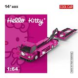  Mô hình xe tải cứu hộ H300 hello kitty tỉ lệ 1:64 Coolcar CC647236 