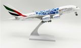  Mô hình máy bay Emirates Expo 2020 Airbus A380 30cm MB30017 