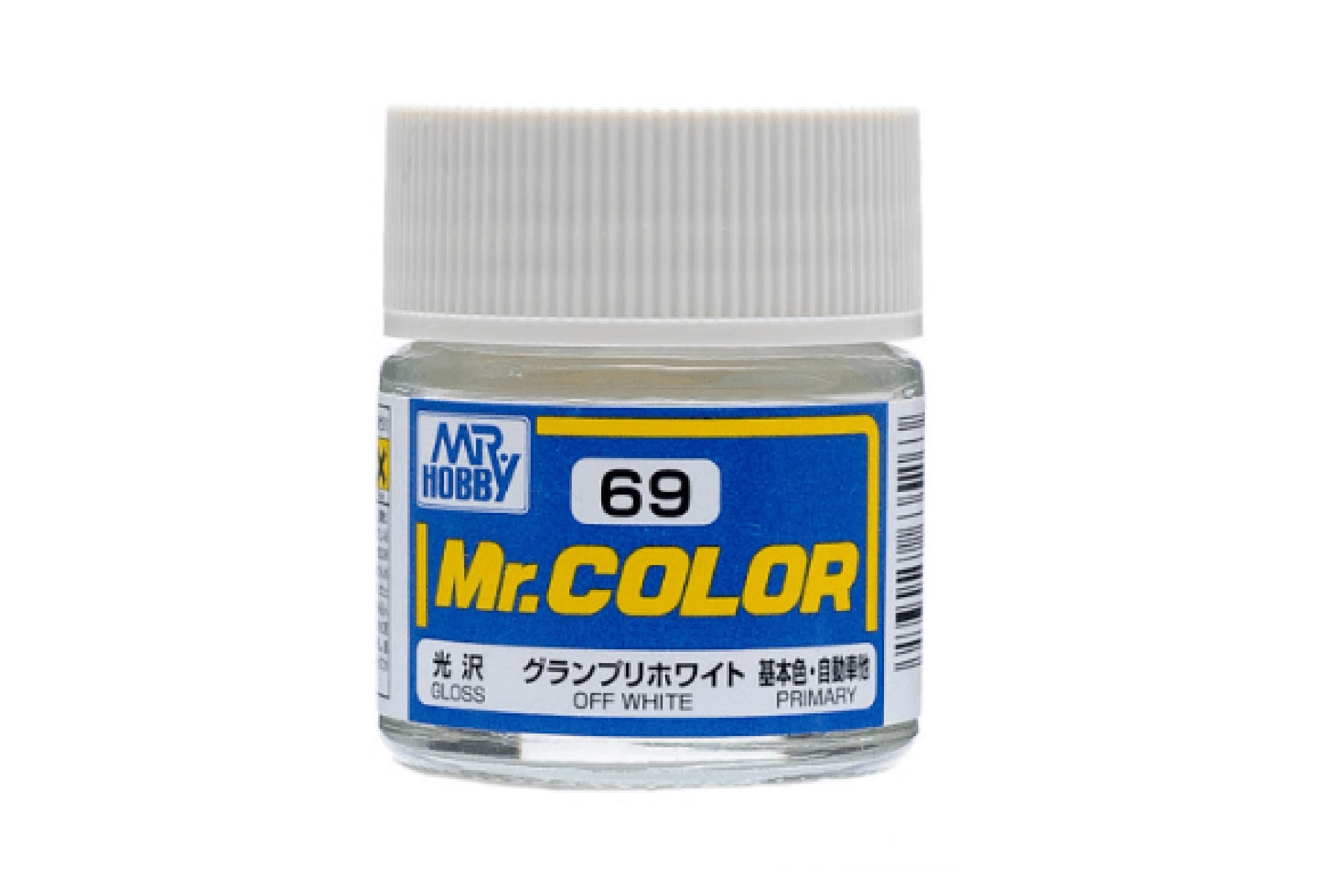  Lacquer c69 off white sơn mô hình trắng bóng 10ml Mr.Hobby C69 