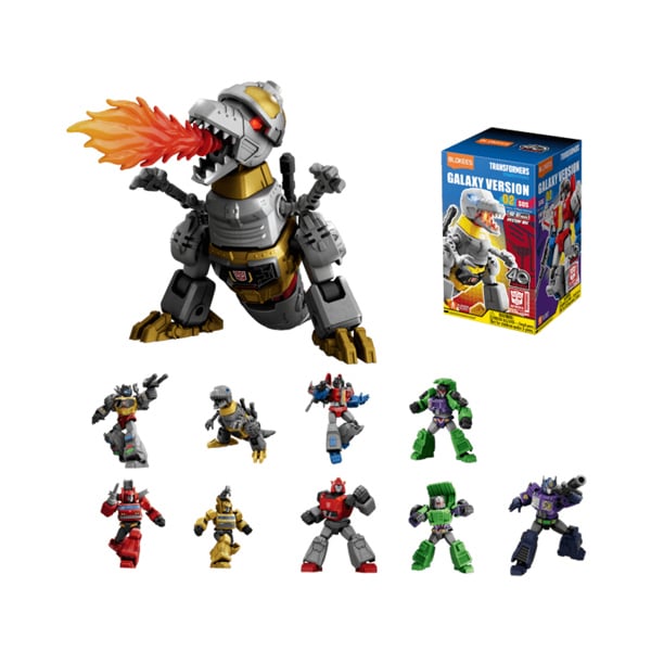  Mô hình lắp ráp serries Transformers 71102 Galaxy Version 02 SOS Blokees 71102 