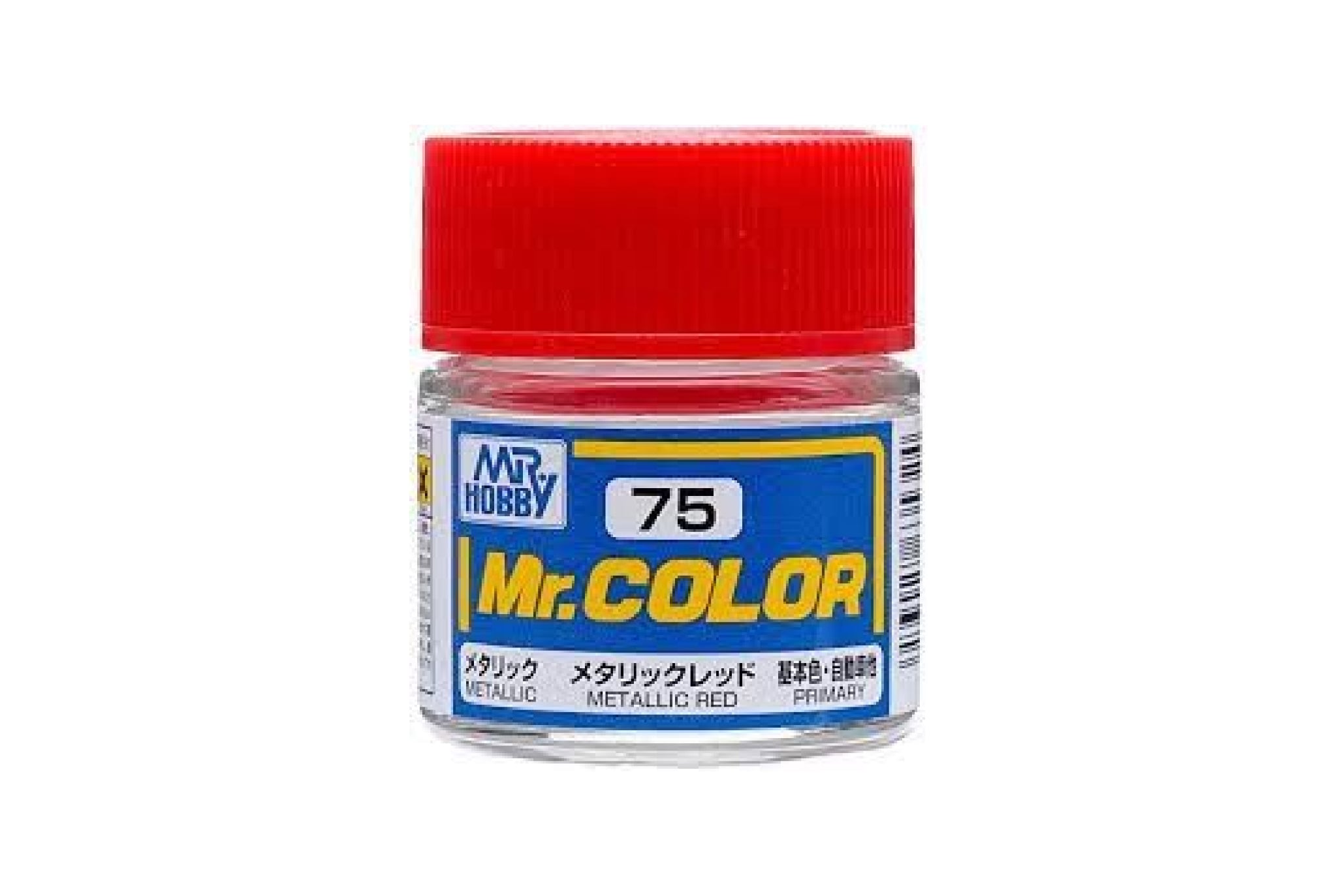  Lacquer c75 metallic red sơn mô hình màu đỏ trong suốt Lacquer 10ml Mr.Hobby C75 