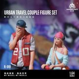  Set mô hình nhân vật figure Urban Commute Couple Set tỉ lệ 1:64 MoreArt MO223091 