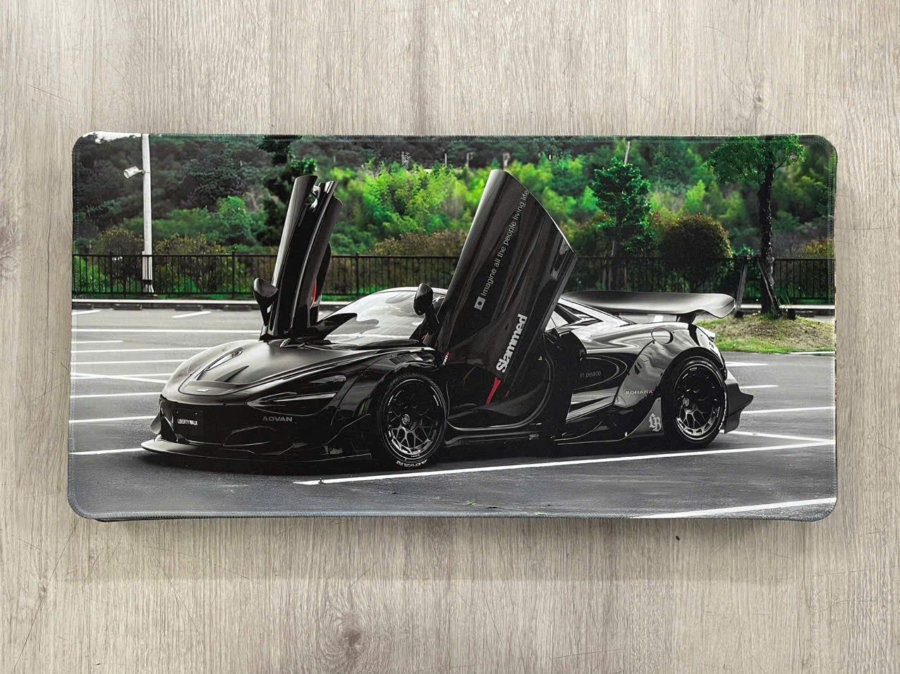  Phụ kiện Thảm lót chống trượt chủ đề siêu xe Mc Laren kích thước 30x60cm Autono1 PT119A 