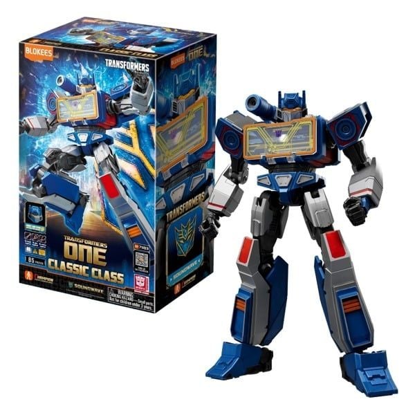  Mô hình lắp ráp có đèn serries Transformers Classic Class(CC) 17 Movie Soundwave (Luminous Eyes & Chest) Blokees 71183 