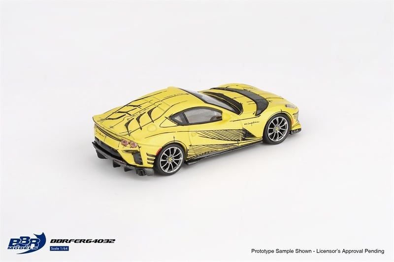  Mô hình xe Ferrari 812 Competizione Tailor Made tỉ lệ 1:64 BBR BBRFER64032 