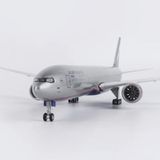  Mô hình máy bay Russia Aeroflot Boeing B777 có bánh xe kích thước 47cm no led MB47110 