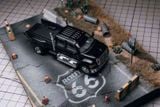  Mô hình xe Ford F650 Super Duty A Agate Black Engine Bonnet Openable HEC Edition tỉ lệ 1:64 MK Miniatures OT64900 