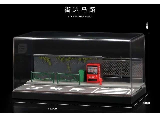  Hộp trưng bày mô phỏng Street Side-Road 19.7x10x10 tỉ lệ 1:64 SHOU CANG JIA SCJ82005 