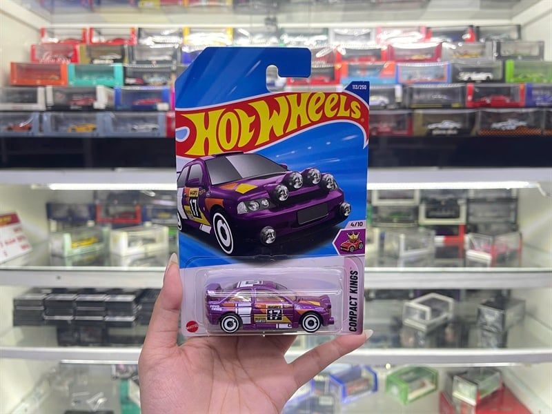  Mô hình xe Ford Escort Hotwheels kim loại có bản quyền chính hãng tỉ lệ 1:64 C4982-FO 