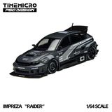  Mô hình xe Subaru Impreza “Raid” Gray Decal Paint Scheme tỉ lệ 1:64 TimeMicro × PSC DESIGN TM648301 