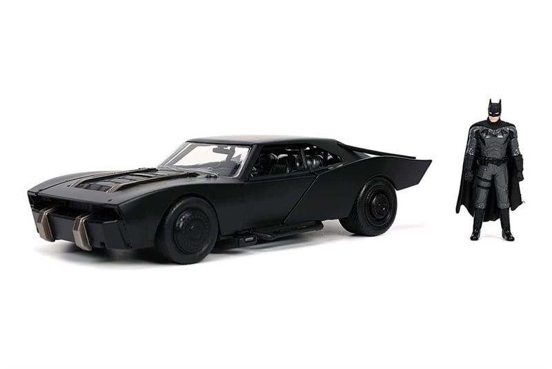  Mô hình xe Batman 2022 Batmobile & Batman Figure DC Comics tỉ lệ 1:32 Jada Toys 