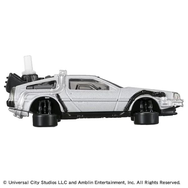  Mô hình xe 11 Back to the Future Part 2 DeLorean Time Machine tỉ lệ 1:64 Tomica Premium Unlimited 944195 