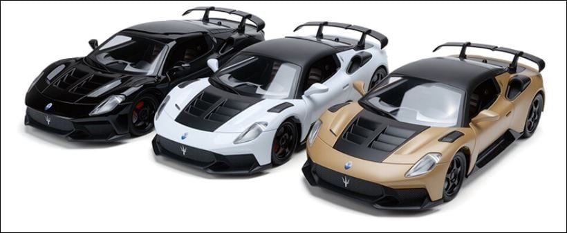  Mô hình xe Maserati GT2 Stradale full open tỉ lệ 1:24 Chimei Model C381-1 