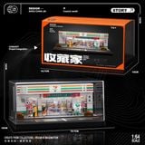  Hộp trưng bày mica Cửa hàng tiện lợi 7-ELEVEN tỉ lệ 1:64 SHOU CANG JIA SCJ-82048-A 