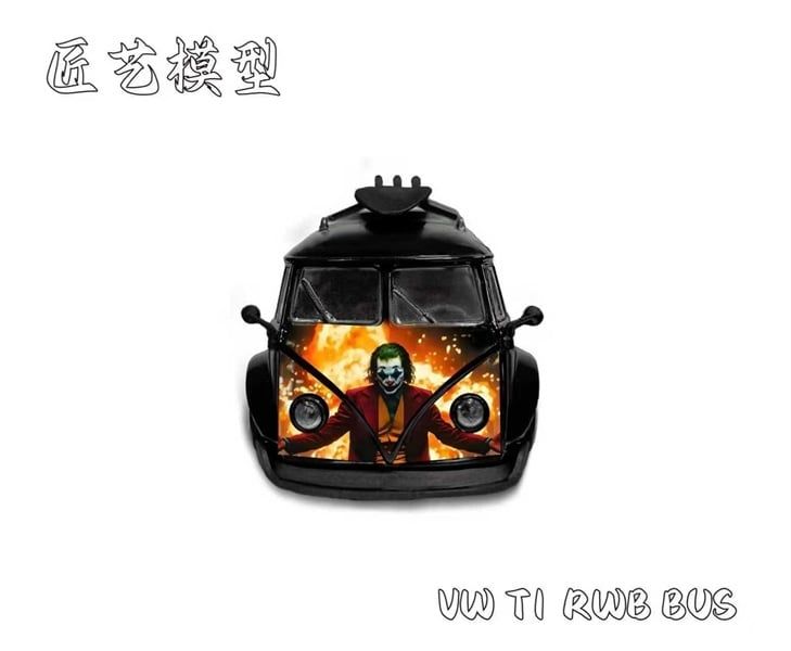  Mô hình xe VW T1 Kombi van, wide body concept version tỉ lệ 1:64 MJ Model OT64611 