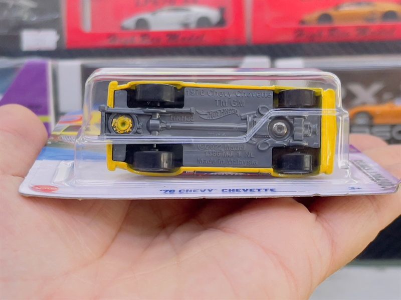  Mô hình xe tải Chevrolet Chevy Chevette '76 Hotwheels kim loại có bản quyền chính hãng tỉ lệ 1:64 C4982-CV 